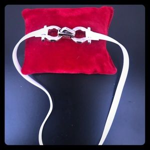 Salvatore Ferragamo Leather Bracelet /Choker
